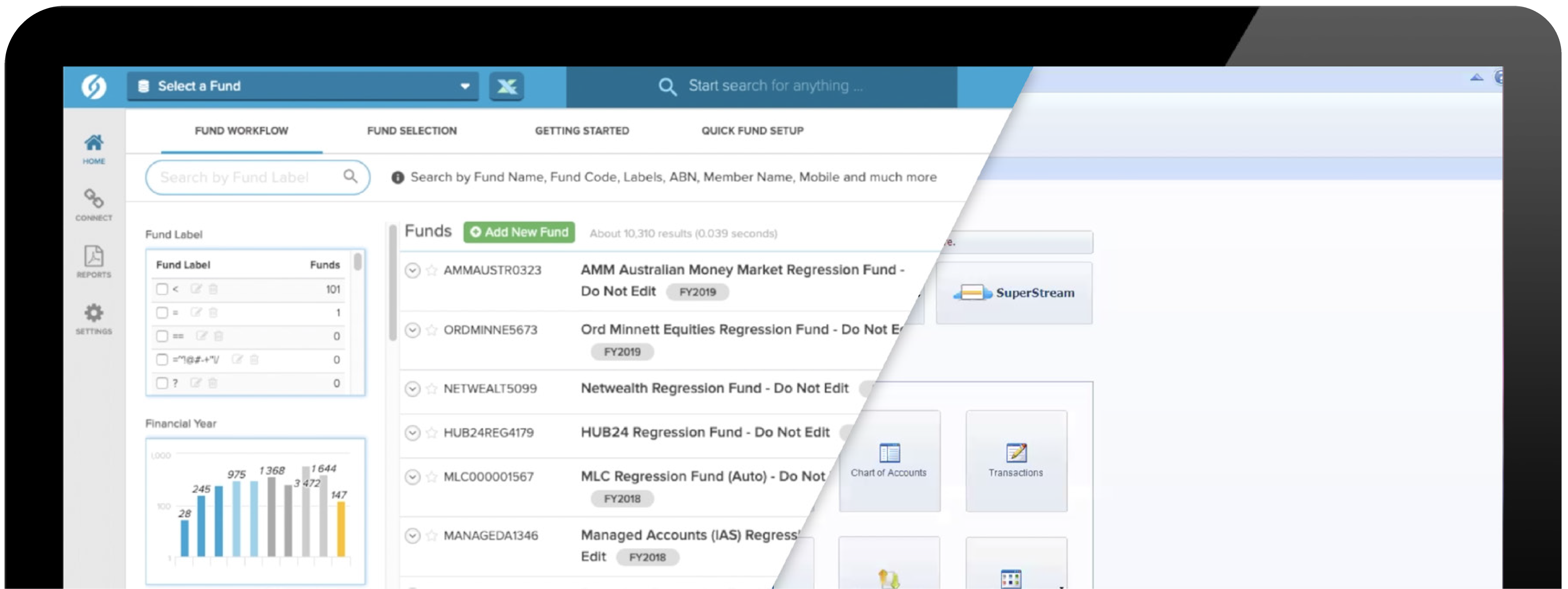 Simple Fund Desktop to Simple Fund 360 (Landing page for SFD software