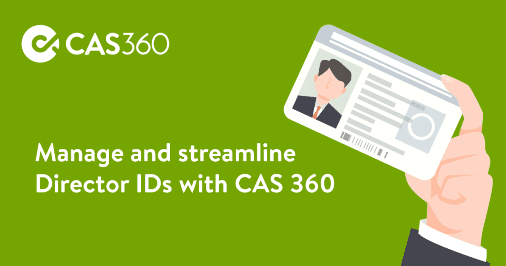 Director IDs: How can CAS 360 help?